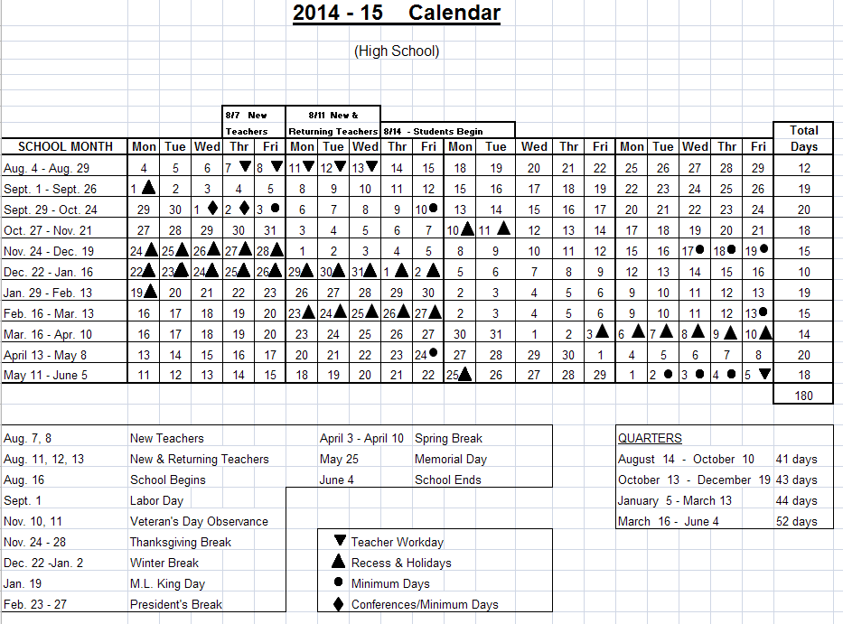 Vusd Calendar 22-23 - Customize and Print